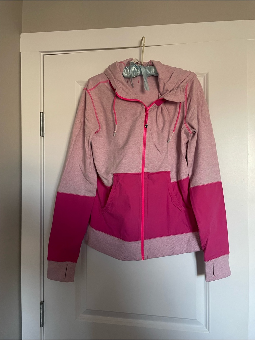 authentic lululemon pink hoodie